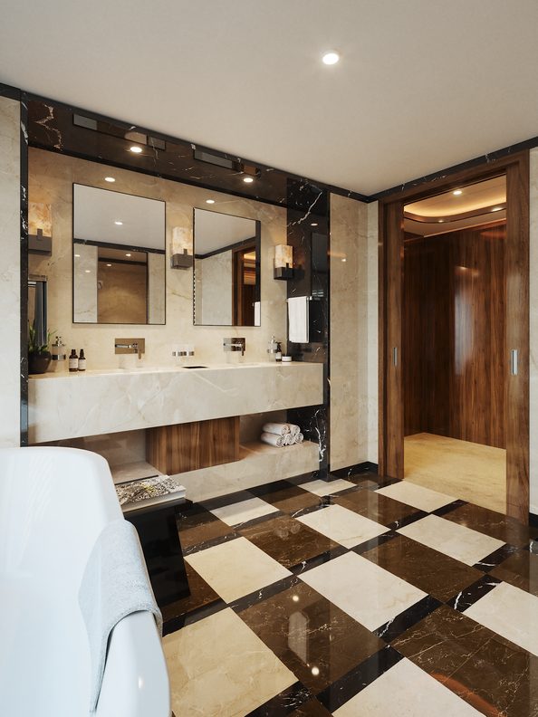 Owner's Suite spa bathroom